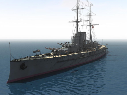 3D rendering of the SMS Viribus Unitis by Andrew W. Wilkie, source: viribusunitis.ca