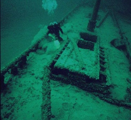 Dunkirk Schooner Wreck Site, photo by Steve Gatto