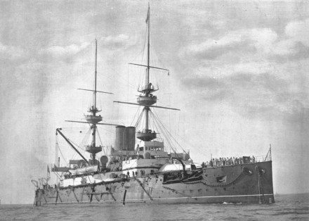 HMS Prince George. hotographer not identified. British government. - Scanned by Steve Johnson from 