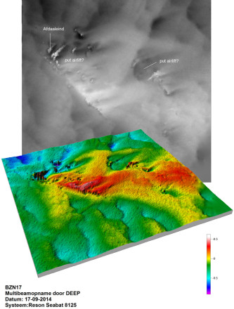 Multibeam image of the site (image:MACHU project)