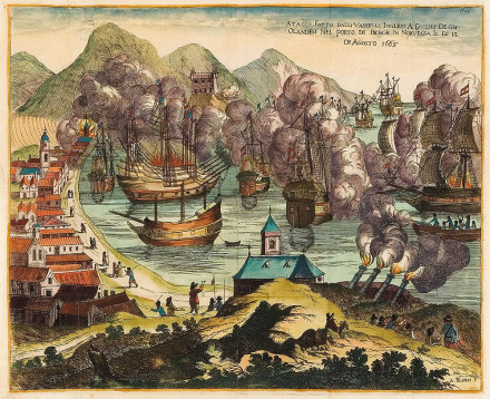 slag bij Bergen 1665