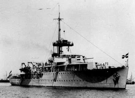 De Johan Maurits van Nassau in Gibraltar 1937