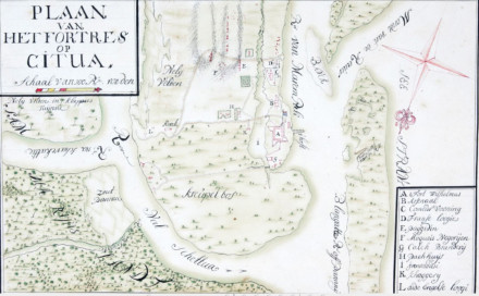 plattegrond fort Wilhelmus 