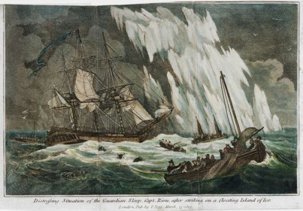Painting depicting the accident