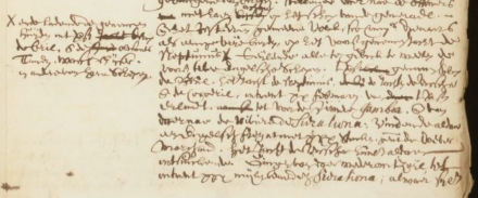 A page with old handwriting.