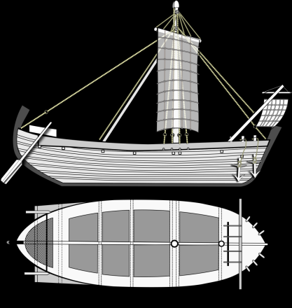 Impression of the vessel that was found at Madia by Habib M'henni.