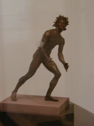 Statue of a Satyr from the Mahdia shipwreck, Musée National du Bardo, photo by Pascal Radigue.